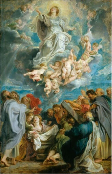 The Assumption of the Virgin, Peter Paul Rubens (c. 1612-17)